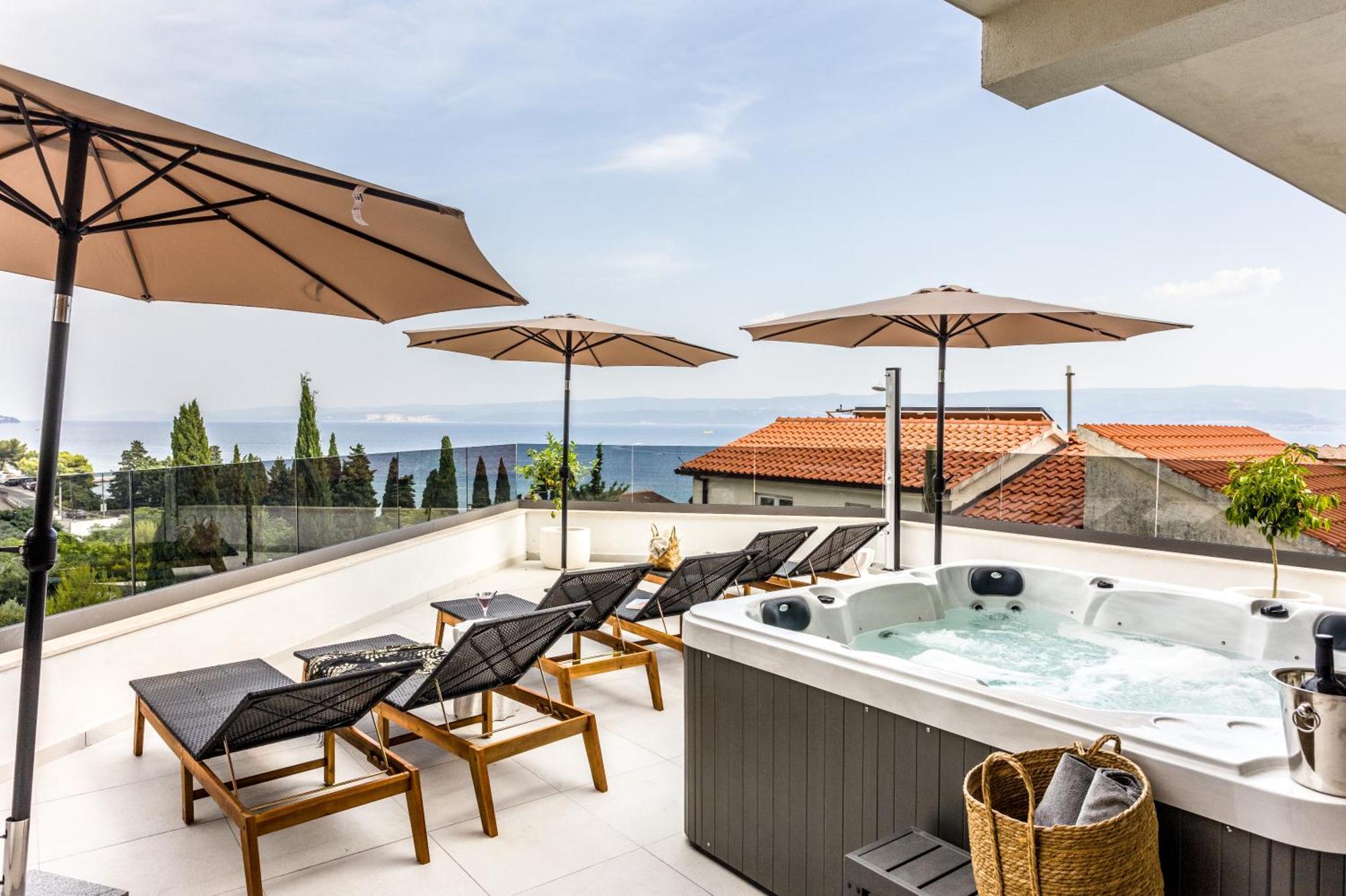 Luxury Penthouse Duce Apartment Bagian luar foto
