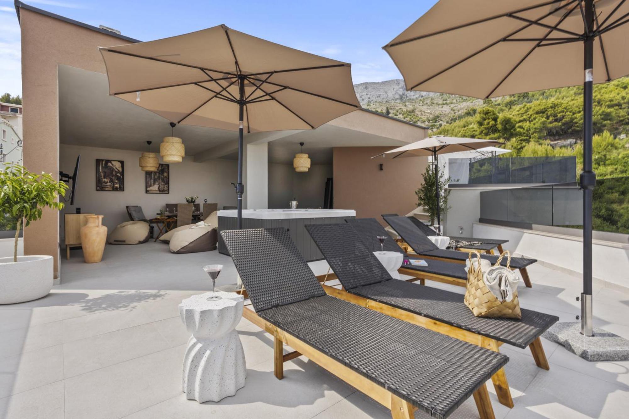 Luxury Penthouse Duce Apartment Bagian luar foto