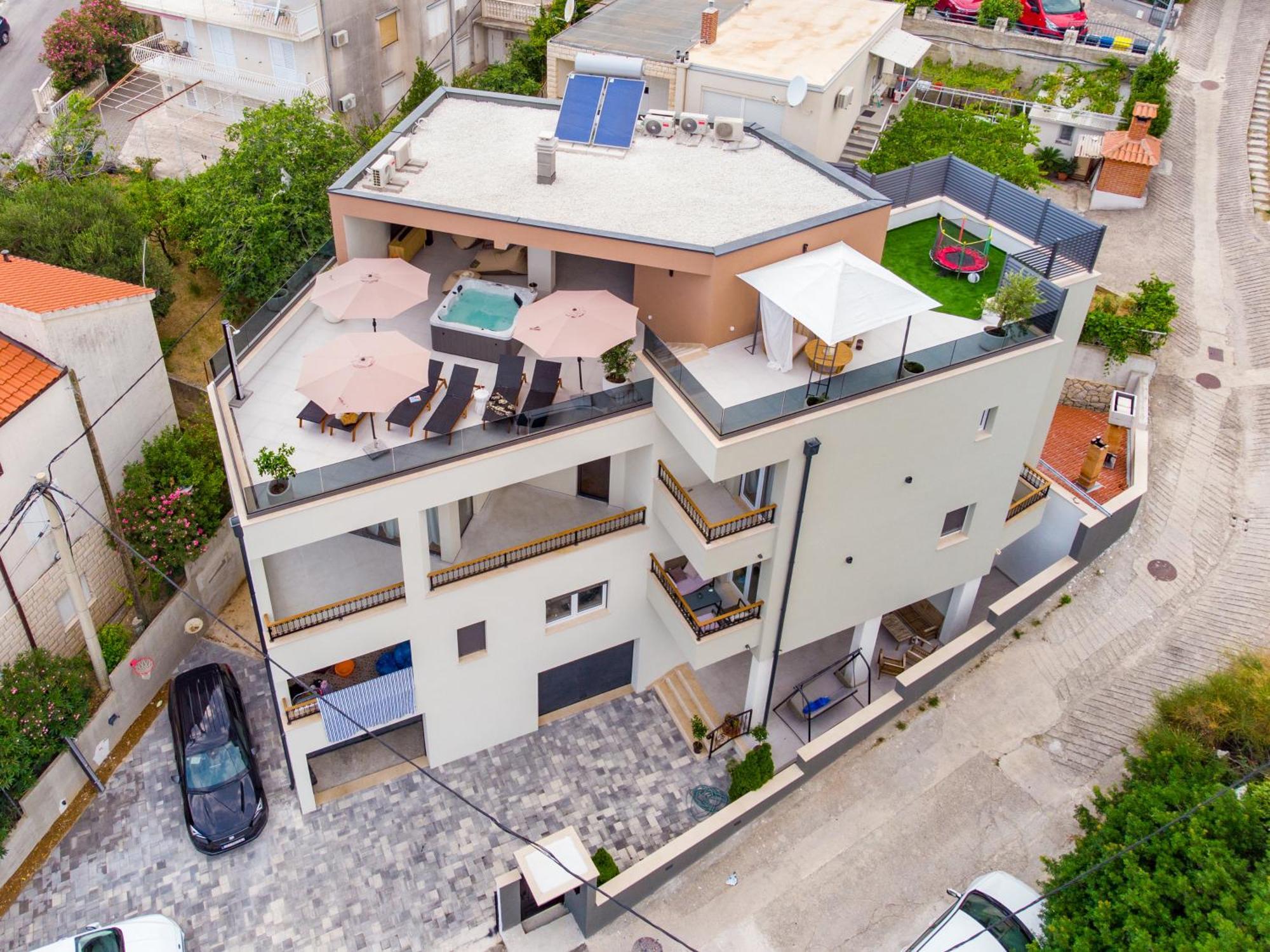 Luxury Penthouse Duce Apartment Bagian luar foto